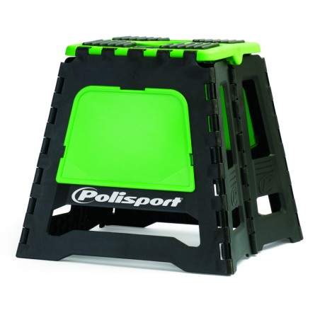 Caballete plegable de plástico Polisport verde 8981500005