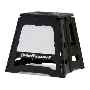 Caballete plegable de plástico Polisport blanco 8981500006