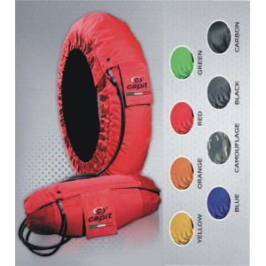 Calentadores CAPIT Suprema Spina Color negro (17'' - Del.120/Tra.20...