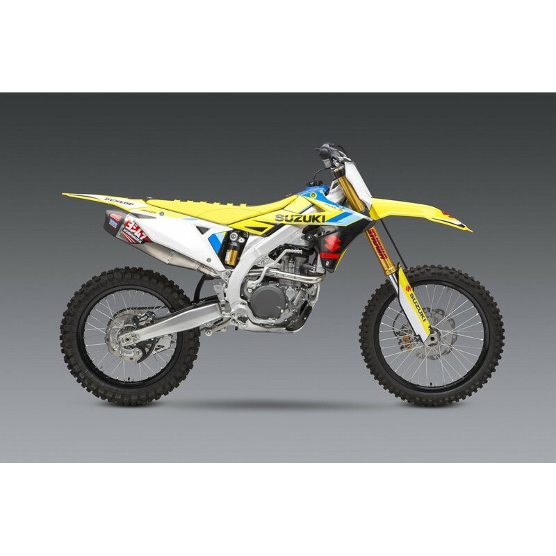 Linea completa escape Yoshimura RS-12 Signature inox/silencioso alu...