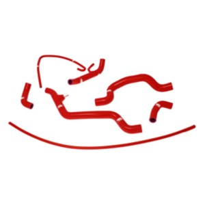 Kit manguitos Samco Ducati rojo DUC-19-RD