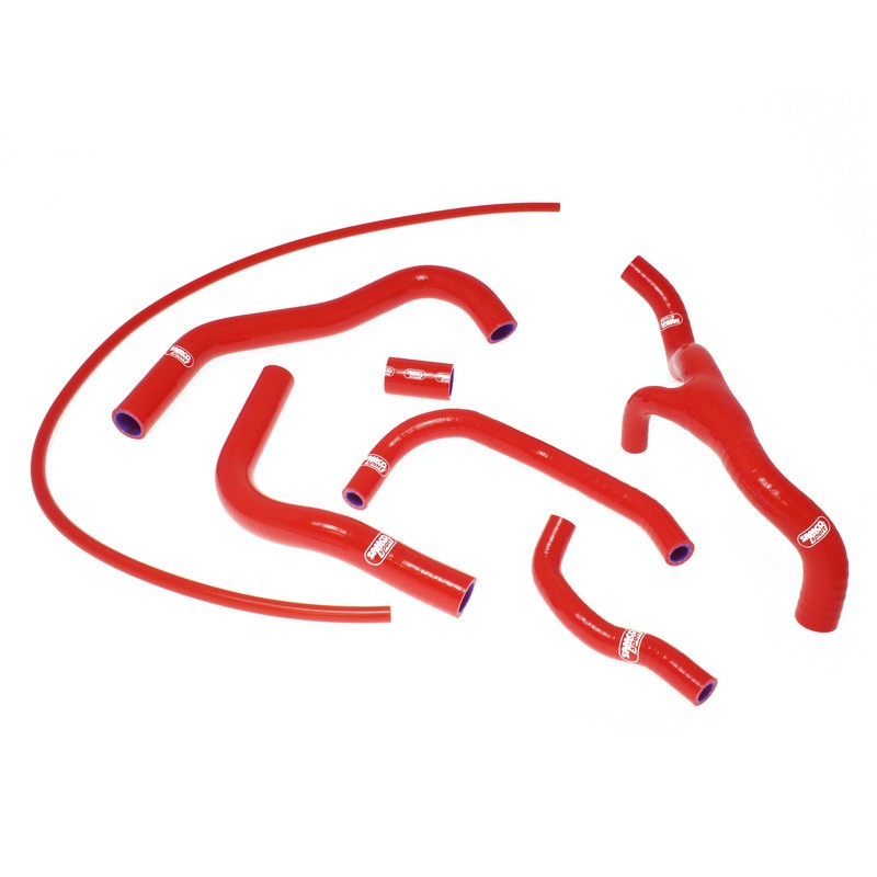 Kit manguitos SAMCO Honda rojo HON-34-RD