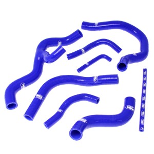 Kit manguitos Samco Honda azul HON-79-BU