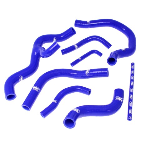 Kit manguitos Samco Honda azul HON-79-BU