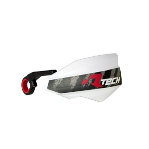 RACETECH Vertigo Handguards - White E-Bike