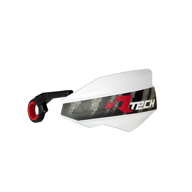 RACETECH Vertigo Handguards - White E-Bike