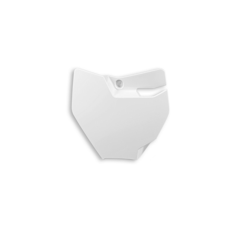 Portanúmeros delantero UFO blanco Gas Gas MC 65