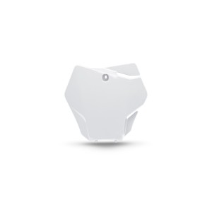 Portanúmeros delantero UFO blanco Gas Gas MC