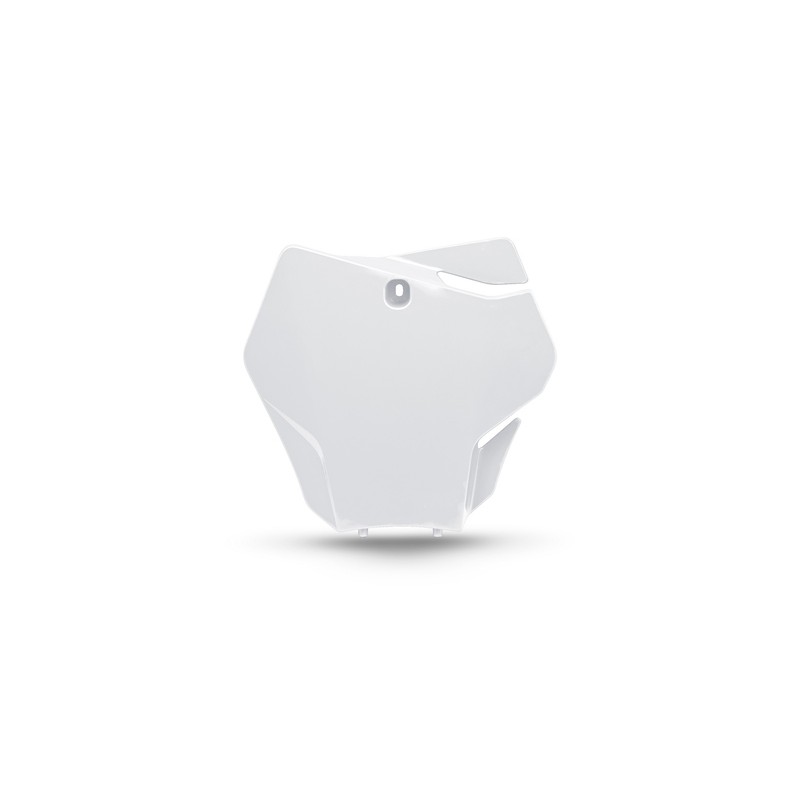 Portanúmeros delantero UFO blanco Gas Gas MC