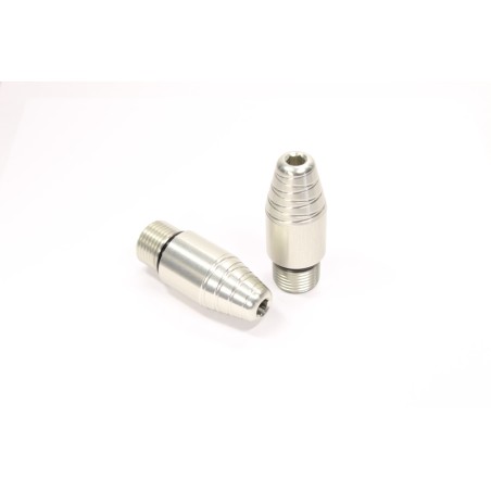 Contrapesos roscados de manillar GILLES TOOLING-2, plata