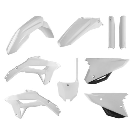 Kit de plásticos Polisport, CRF450R, blanco