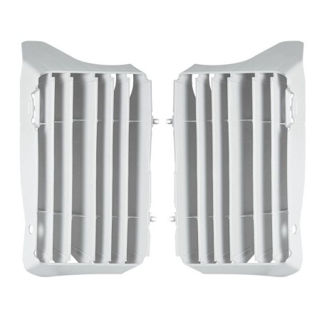 RACETECH Radiator Covers White Honda CRF450R