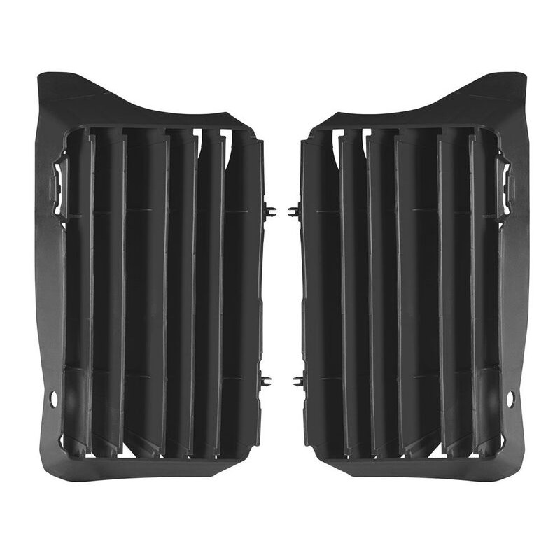 RACETECH Radiator Covers Black Honda CRF450R