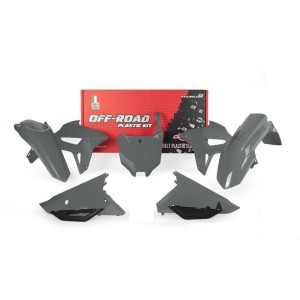 Kit de plástica RACETECH (6 piezas) - Gris