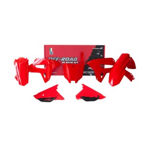 Kit de plástica RACETECH (6 piezas) - Rojo
