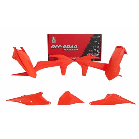 Kit de plástica RACETECH (5 piezas) - Naranja