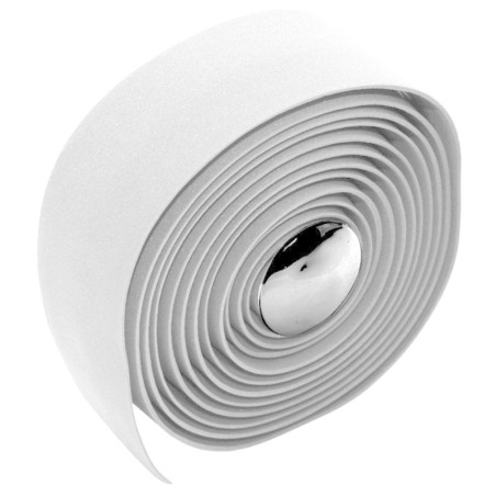 Cinta para manillar de carretera. Corcho, Blanca