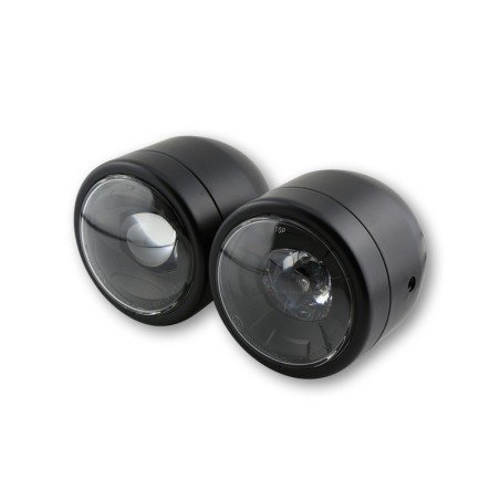 Faro LED SHIN YO Twin montaje lateral negro