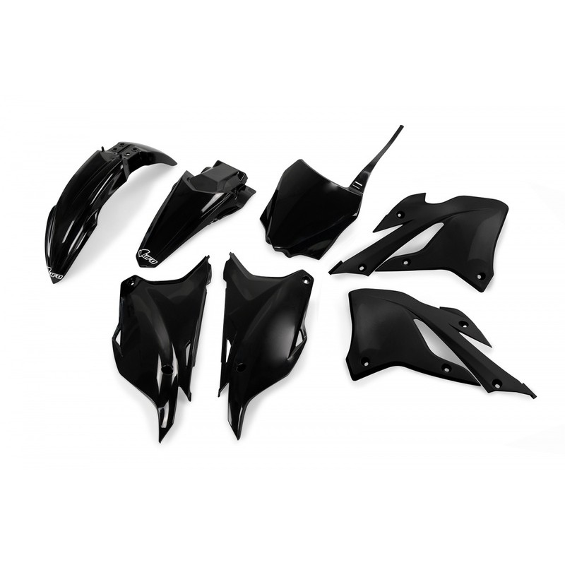 Kit de Plástica UFO - Negro Kawasaki KX85