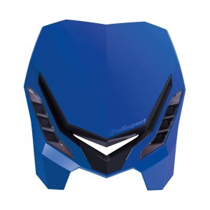 Careta con faro POLISPORT E-Blaze azul