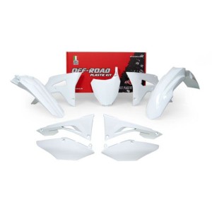 Kit de plástica RACETECH (6 piezas) - Blanco