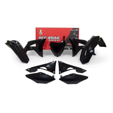 Kit de plástica RACETECH (6 piezas) - Negro
