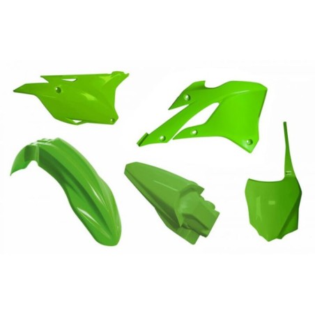 Kit de plástica RACETECH (5 piezas) - Verde
