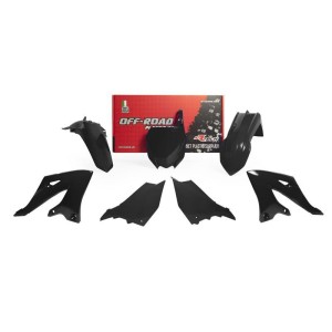 Kit de plástica RACETECH (5 piezas) - Negro