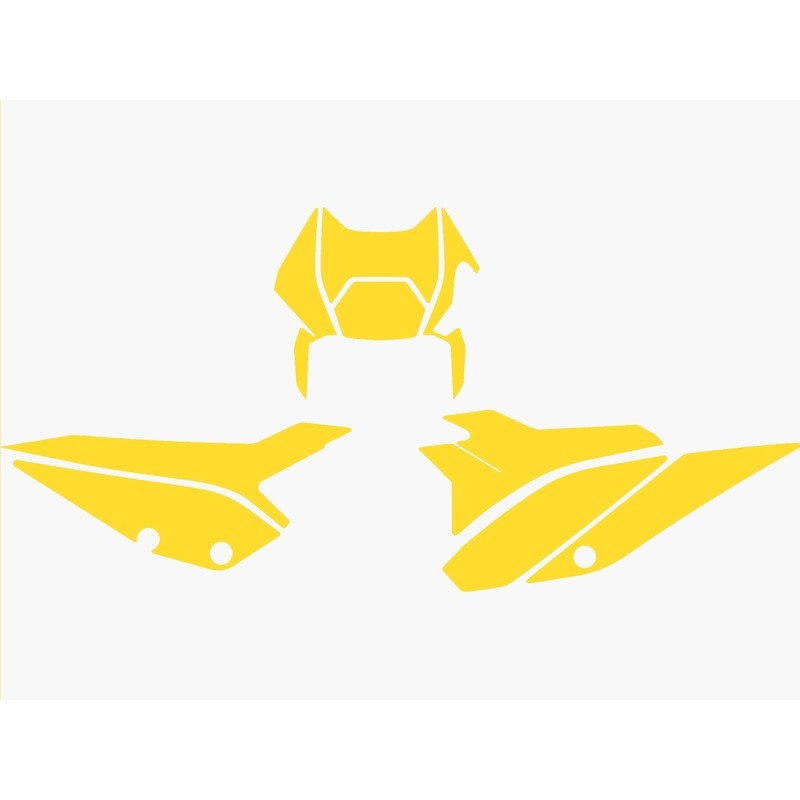 Juego adhesivos porta números BLACKBIRD - Beta RR 2T / 4T