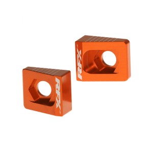 Tensores de cadena traseros RFX Pro (naranja) - KTM 65