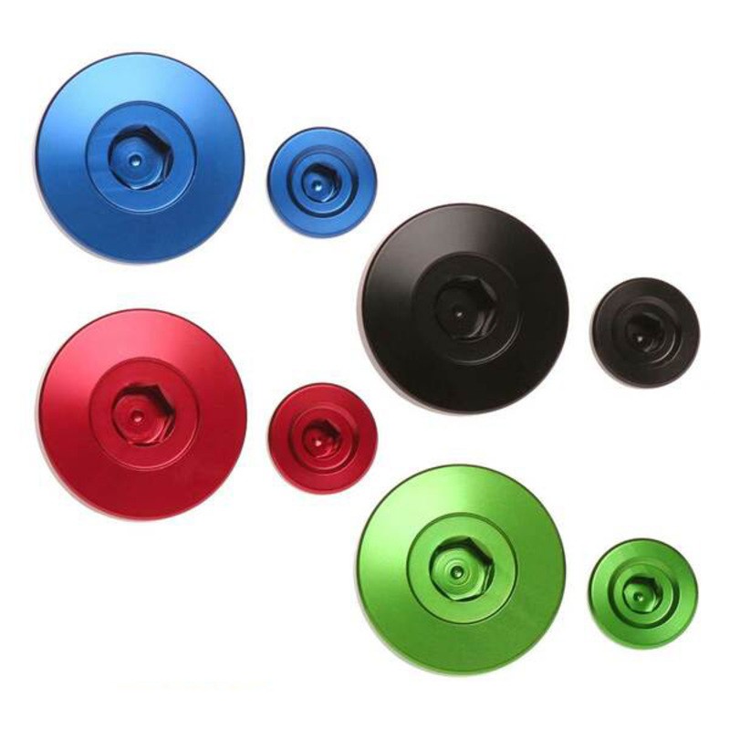 Juego de tapones tapa encendido RFX Pro (azul) - Kawasaki KXF250/450