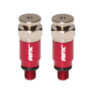 Purgadores de aire de horquilla RFX Pro M5 x 0,8 (rojo) Kayaba/Showa