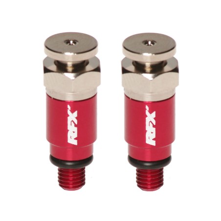 Purgadores de aire de horquilla RFX Pro M5 x 0,8 (rojo) Kayaba/Showa