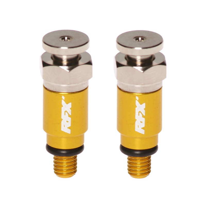 Purgadores de aire de horquilla RFX Pro M5 x 0,8 (amarillo) Kayaba/...