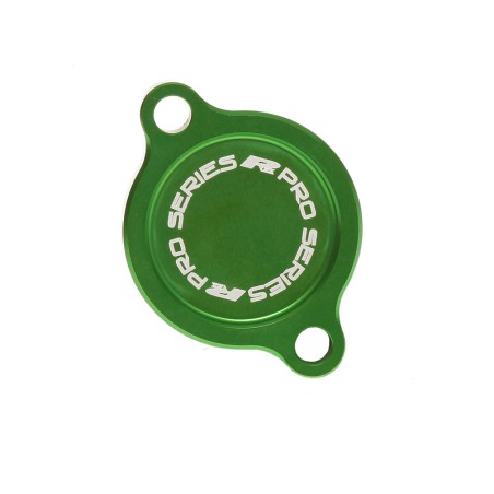 Tapa del filtro de aceite RFX Pro (verde) - Kawasaki KXF250