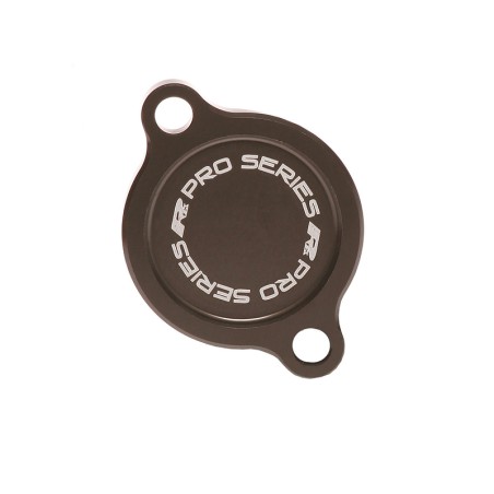Tapa del filtro de aceite RFX Pro (anodizado duro) - Kawasaki KXF250