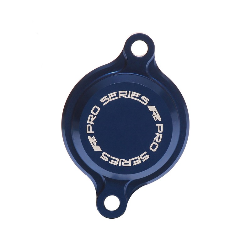 Tapa del filtro de aceite RFX Pro (azul) - Yamaha YZF25/YZF450