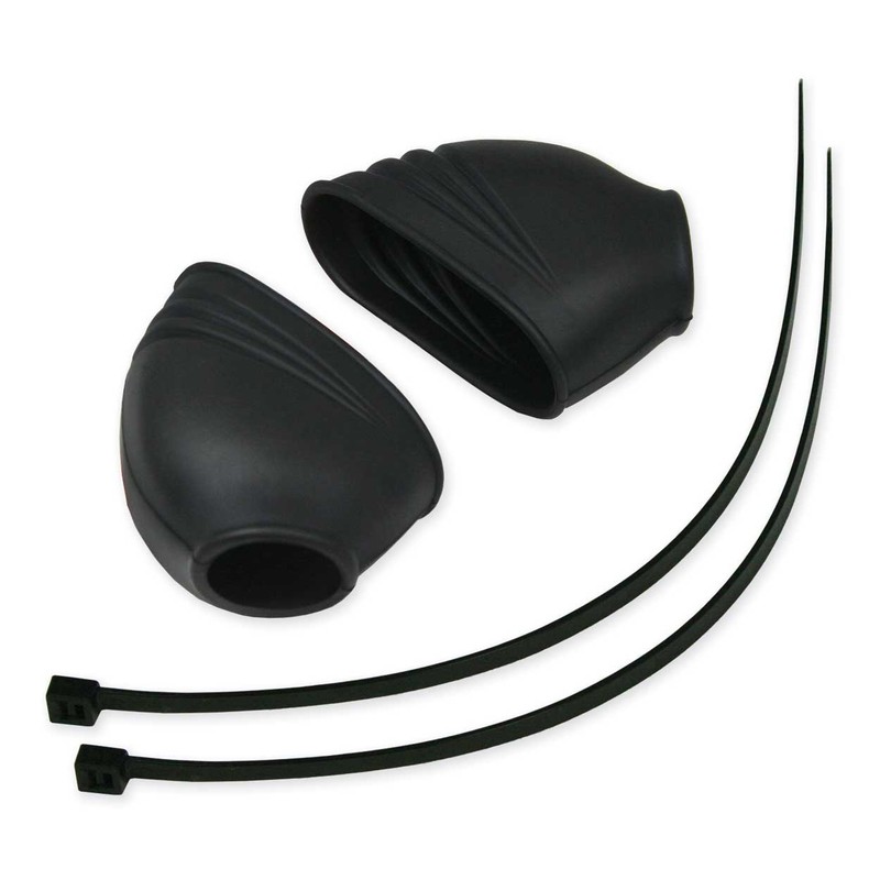 Fundas de goma para estriberas RFX Race (negro) Universal