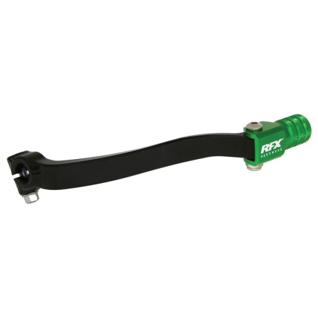 Puntera de pedal de cambio CNC de repuesto RFX Pro Series (verde)