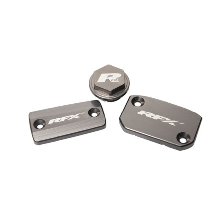 Kit de tapa de depósito RFX Pro (gris mineral) - KTM SX/SXF (freno ...