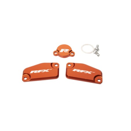 Kit de tapa de depósito RFX Pro (naranja) - KTM SX65/85 (freno y em...