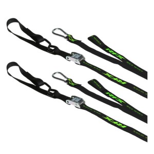 Correas de amarre RFX Race Series 1.0 (negro/Hi-Viz LE) con bucle a...