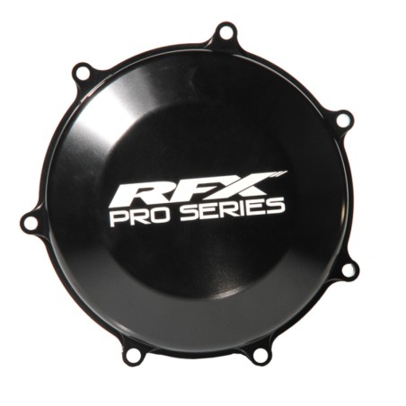 Cubierta de embrague RFX Pro (H/A negro) - Kawasaki KXF450
