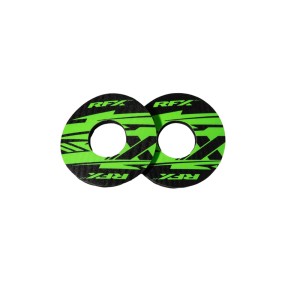 Donuts para puños RFX Sport (X verde), pareja