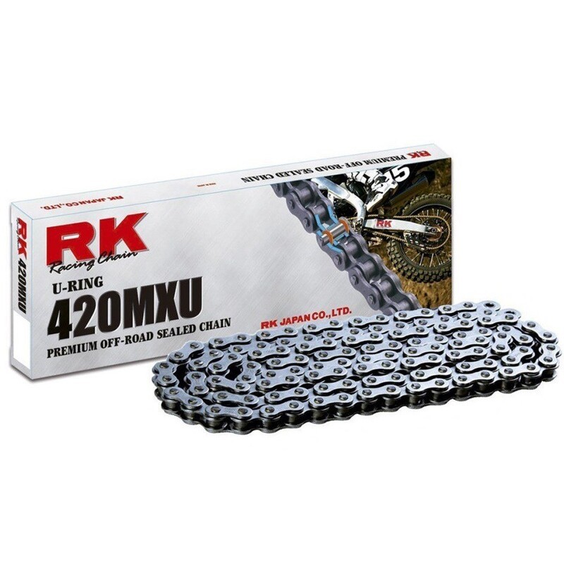 Cadena RK 420MXU con 140 eslabones negro