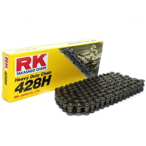 Cadena RK 428HSB con 146 eslabones negro
