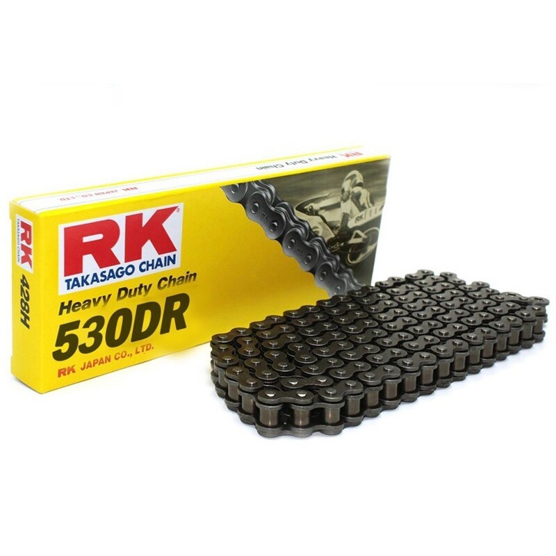 Cadena RK 530DR con 120 eslabones negro