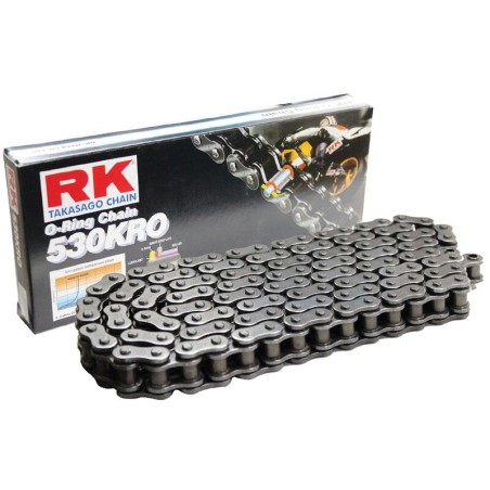 Cadena RK 530KRO con 106 eslabones negro