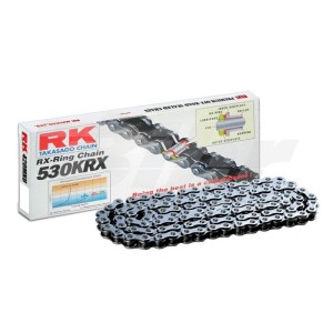 Cadena RK 530KRX con 118 eslabones negro