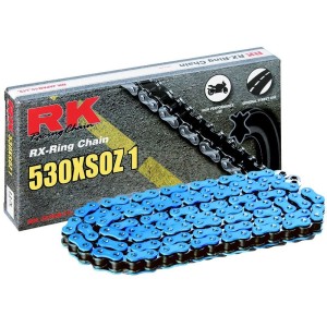 Cadena RK FB530XSOZ1 con 118 eslabones azul